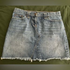 Vintage J Crew denim skirt, 30